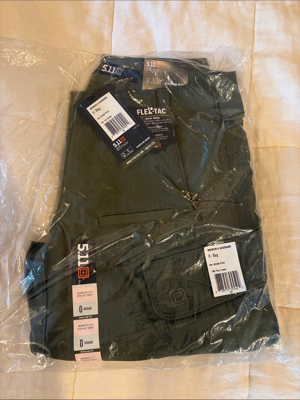 5.11 Tactical Womens Stryke Pants - Olive 0/Reg